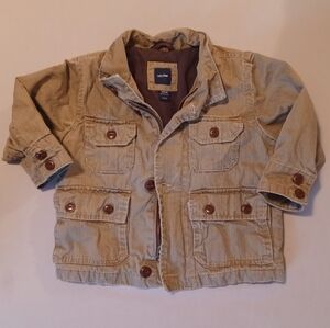 GAP Toddler 18-24 mos. Corduroy Look Jacket - Tan